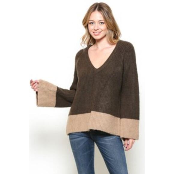 Bella Bell Sleeve Sweater - Picture 1 of 1